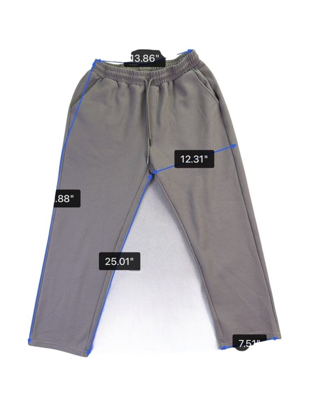 Coofandy  Womens Gray Tracksuit Zip Pullover & Elastic Waist Pants Size L - Picture 11 of 11